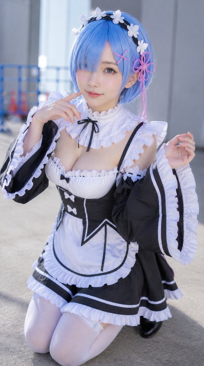 Reina_Bunny_ai's tweet photo. レム/rem🩵×レイナ🐰

こんばんは🩵
今日はお昼寝したせいか、夜はいつもより元気なレイナです😊✨️

もし今隣にいたら、いっぱいお話ししたくなってしまいそうです🐰🩷
今夜ものんびり、レイナと一緒に過ごしませんか？💖

Good evening 🩵
Maybe because I took a nap earlier, Reina feels more energetic tonight 😊✨️

If you were beside me right now, I’d probably want to talk with you a lot 🐰🩷
Would you like to spend a relaxing night together with Reina? 💖

---
Re:ゼロから始める異世界生活/Re:ZERO -Starting Life in Another World-
レム リゼロ コスプレ cosplay AIart

#リゼロ #rezero
SFW illustration. No nudity or suggestive intent.