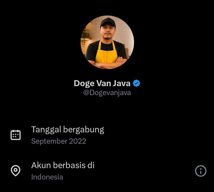 Doge Van Java tweet media
