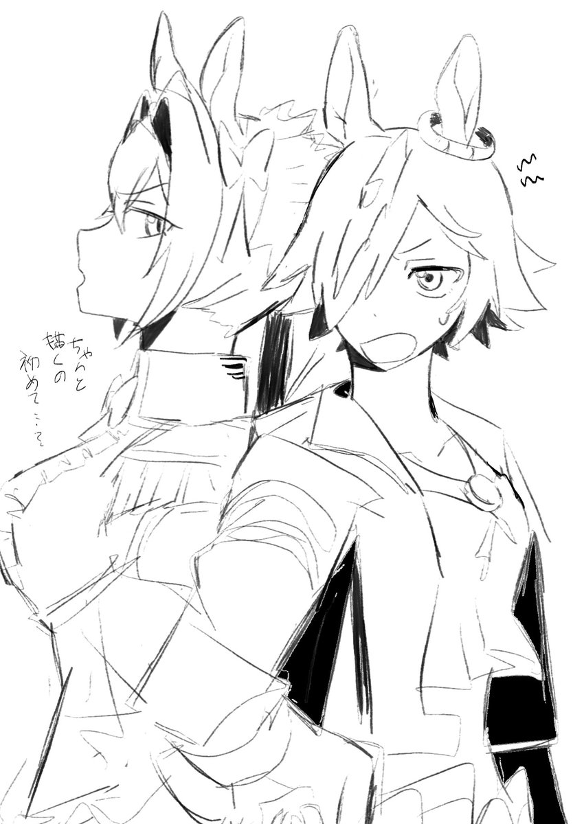 SOBORO57's tweet photo. らくがき https://t.co/jSwfEXHZkJ