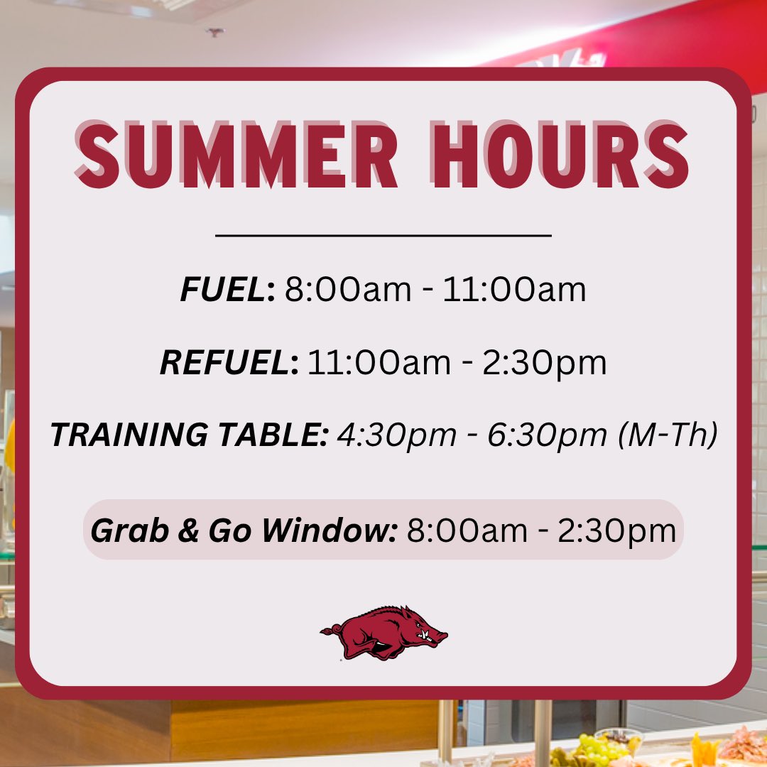 RazorbacksFuel's tweet photo. https://t.co/7FHPwOnulK