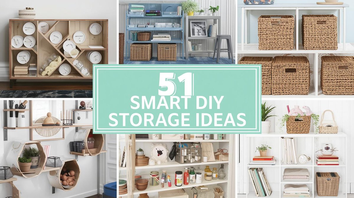 CBroughtonKW's tweet photo. In the mood to declutter and need more storage at home with a low budget?

These DIY storage ideas are super easy to make and will help you keep your home in order. 😉

#Organizer #SmartStorage #DIYSmartStorage
 https://t.co/I1Id2IHAQf https://t.co/GEy2BsSeiy