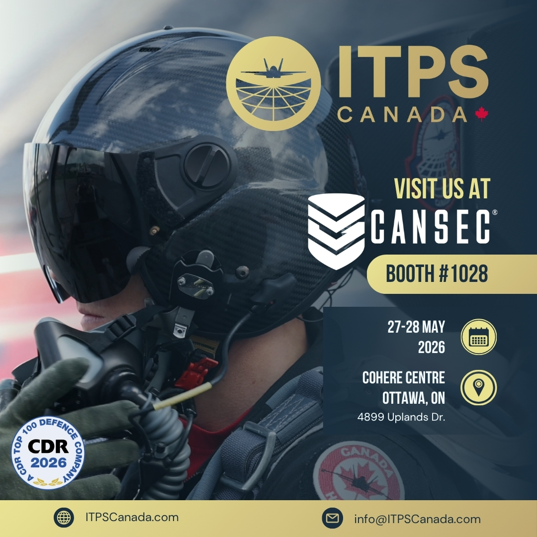ITPSCanada's tweet photo. ITPS Canada is looking forward to connecting with defence and security leaders at #CANSEC 2026, Canada’s premier defence industry event.

Visit us at Booth 1028 to meet the ITPS Canada team and learn how we are advancing sovereign, mission-ready aerospace training solutions through operational excellence, innovation, and collaboration.

Our team will be on site May 27-28 at the Cohere Centre in Ottawa, including Dave Lohse, CEO; Brendan Pierce, VP Tactical Training; Michael K Mulquiney, Head of UAS and Operations; Billie Flynn, SME 5th Generation; Dave Wheeler, MGen ret., ITTC Consultant; Paul Fortin, ITPS Government Relations; and Matthew Jacobs, Business Development Manager.

Stop by to discuss advanced tactical training, UAS operations, flight test, and how ITPS Canada is helping prepare aerospace professionals for increasingly complex operational environments.

Not yet on our meeting schedule? Reach out to Matthew Jacobs at Matthew.Jacobs@ITPSCanada.com to explore opportunities to connect with our team during CANSEC. We look forward to seeing you in Ottawa!

#CANSEC2026 #ITPSCanada #AerospaceTraining #DefenceAndSecurity #FlightTest #TacticalTraining #Uncrewed #EYCentre #CohereCentre
