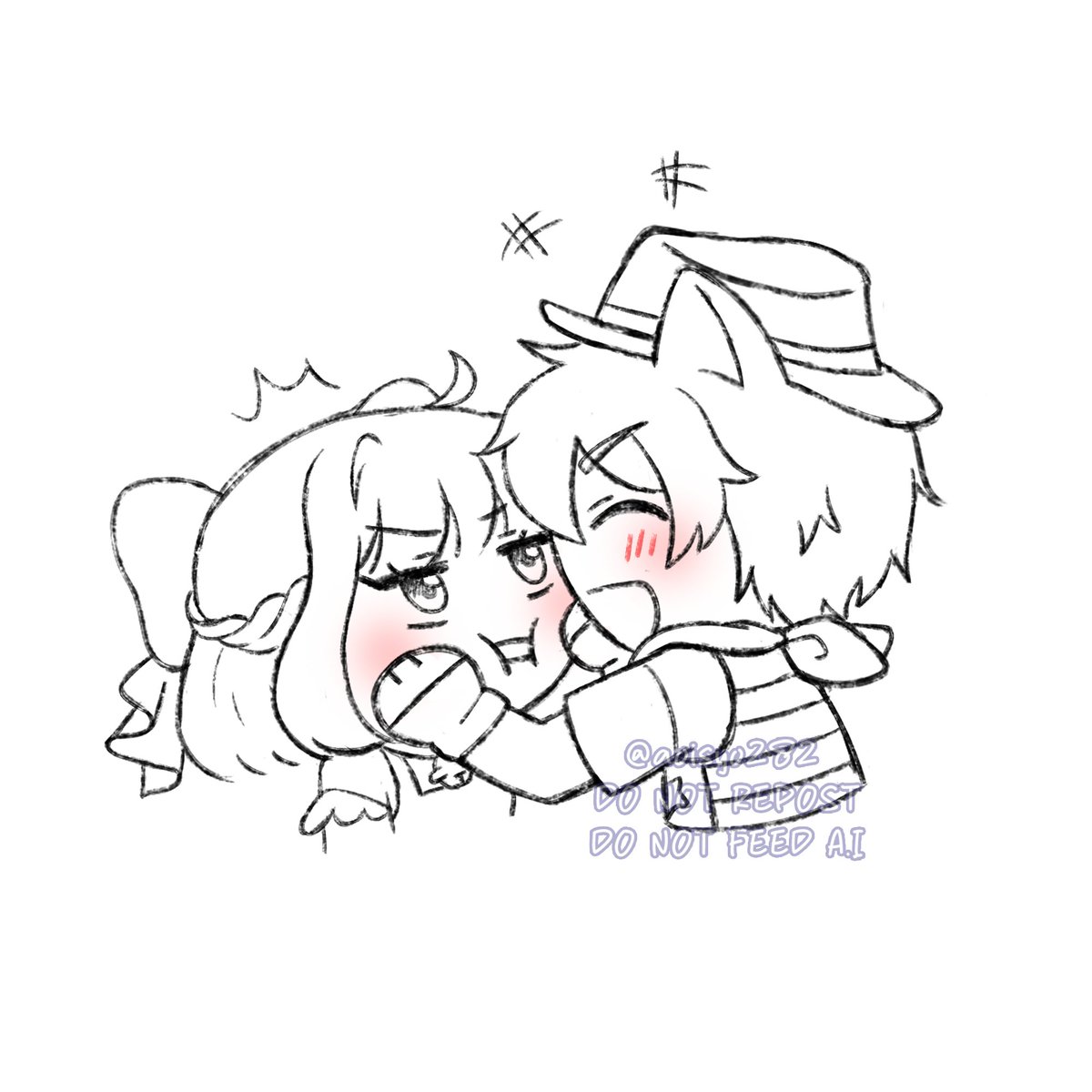 aoisyo282's tweet photo. Teasing or Kissing? 
Maybe both 🫰🏻✨
#キドラミ https://t.co/lD3lyEhJMp