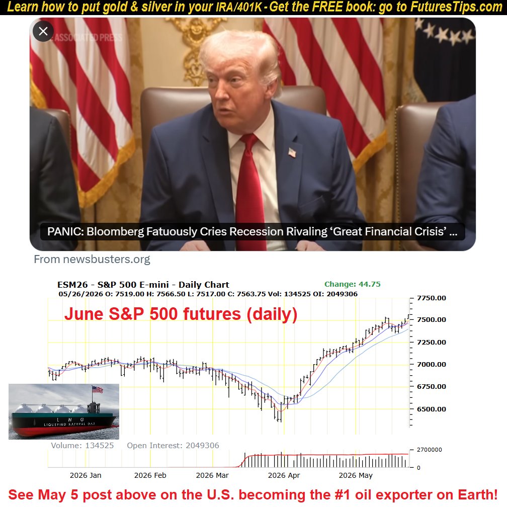 The MSM did cause a minor stockmarket crash in April 2025 as the ...