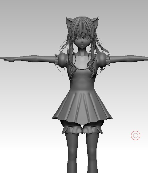 VertexMesh's tweet photo. New VRC avatar loading 🔥🔥🔥. Kindly Dm for commission.#VRC #vtuber #vrchat #hololive #3d #3dmodels https://t.co/gKe0xPftdX