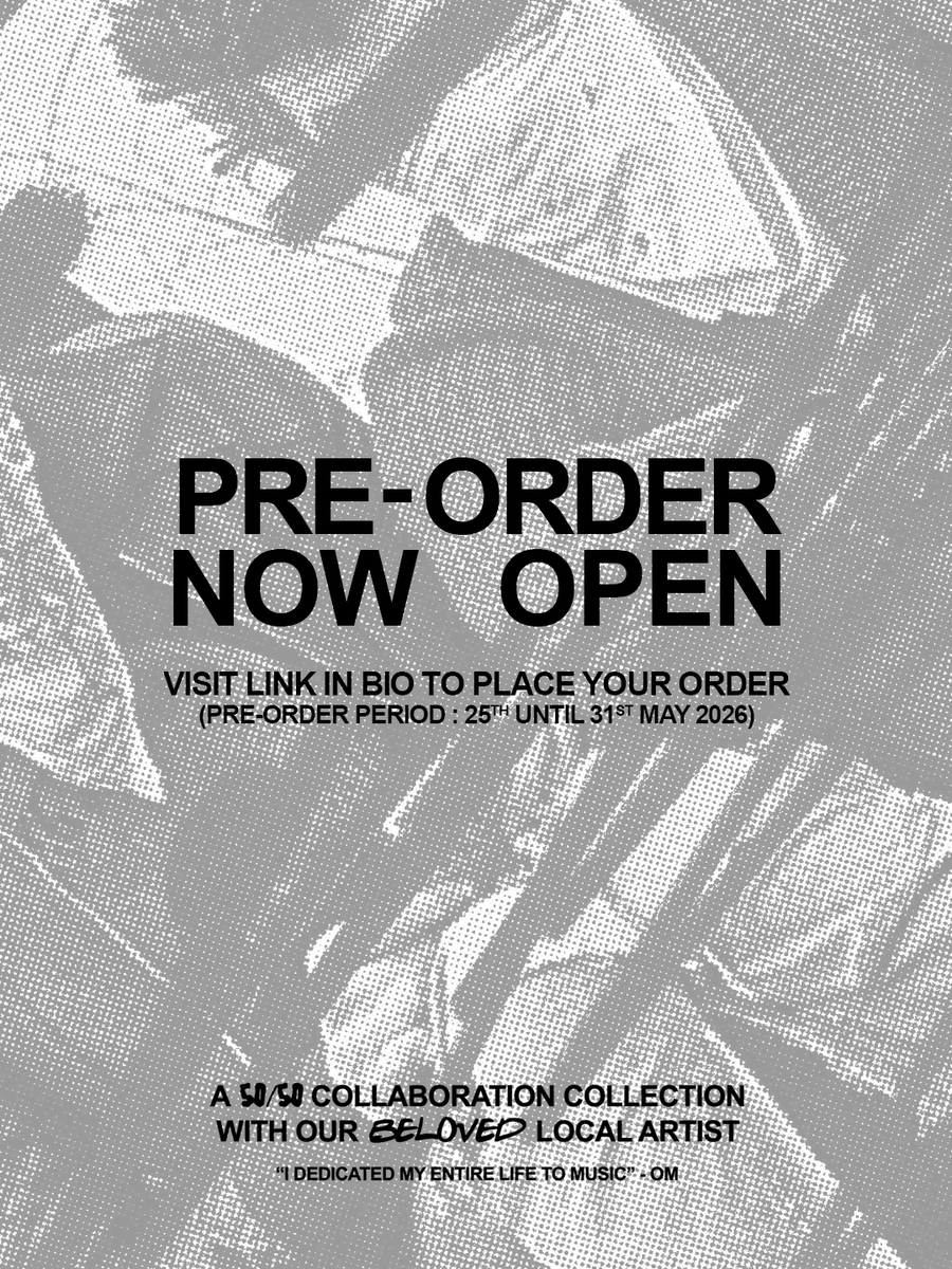 xallehrazax's tweet photo. PRE-ORDER IS NOW OPEN! 50/50 COLLABORATION COLLECTION WITH OUR BELOVED LOCAL ARTIST.

🔗 https://t.co/lSZPKMOMkb https://t.co/B1IzoaGnl6