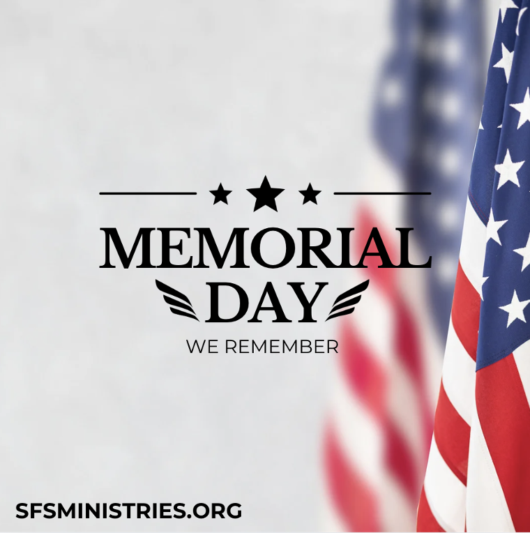 SFSMinistries's tweet photo. Today we remember and honor those who died while serving in the U.S. armed forces. May we continue to build a community rooted in compassion and care.

#MemorialDay https://t.co/8gwisQrf6m