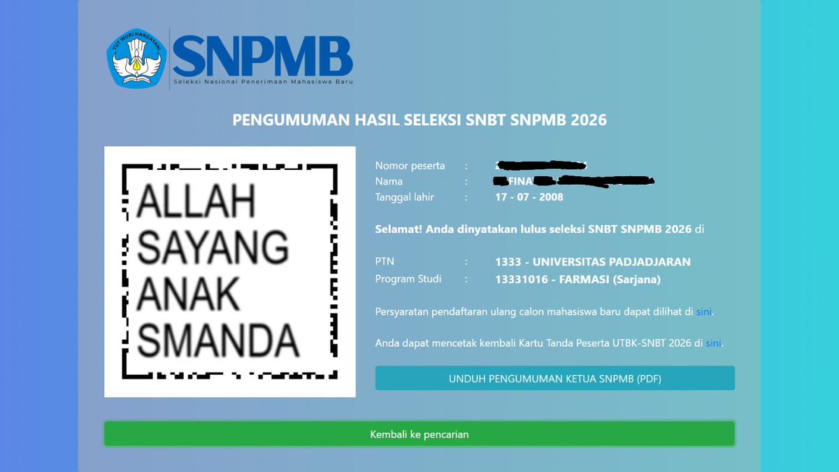 fINAAA MABA FF UNPAD²⁶ tweet media