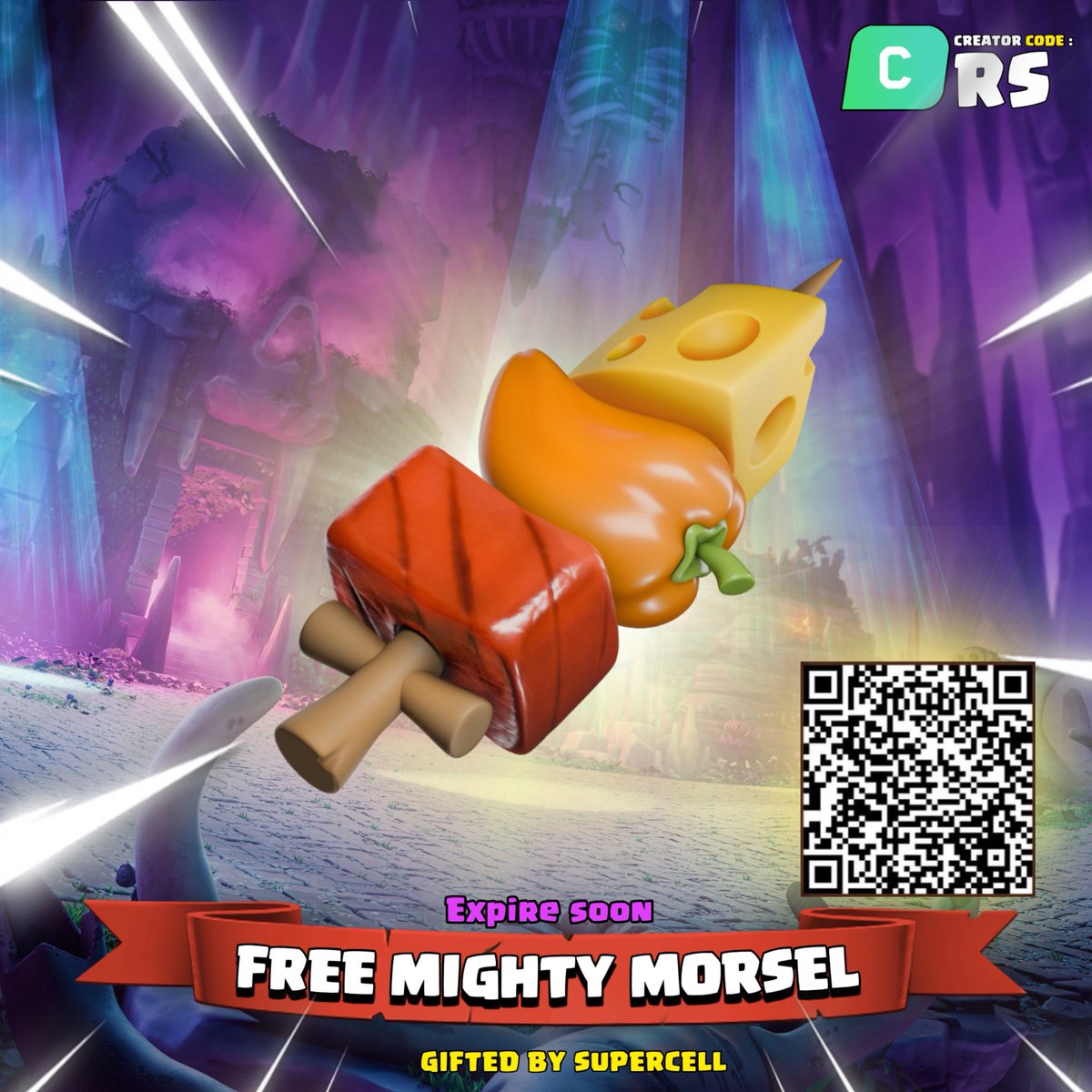 RsClash's tweet photo. For all Clash of Clans player 
For Gems - https://t.co/GsesLWHmrE

Mighty morsel - https://t.co/vtzex323OW

#ClashofClans https://t.co/aUuQqVPUvH