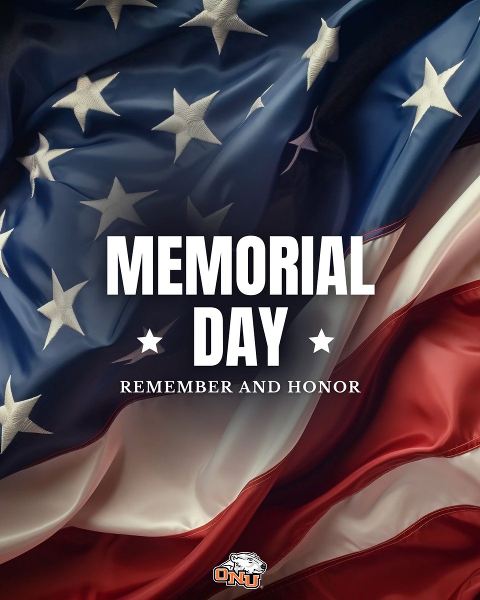 Onuwomensbball's tweet photo. Honoring the brave men &amp; women who made the ultimate sacrifice for our freedom. https://t.co/tuxiqv4CFi