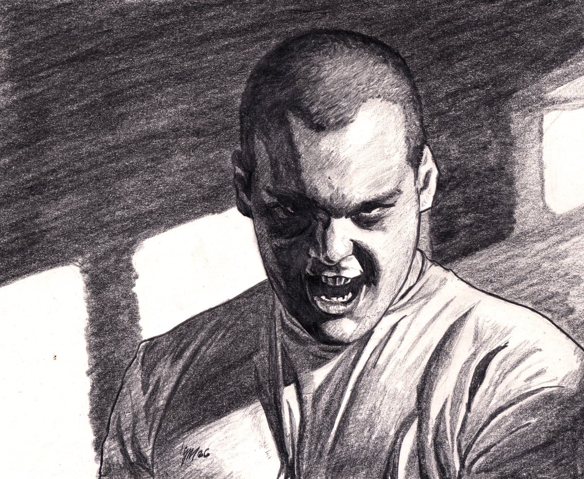 RealMonkeDragon's tweet photo. #fmj #fullmetaljacket #kubrick #gomerpyle #leonardlawrence #vincentdonofrio #pencil @vincentdonofrio https://t.co/svWCP4zFhP