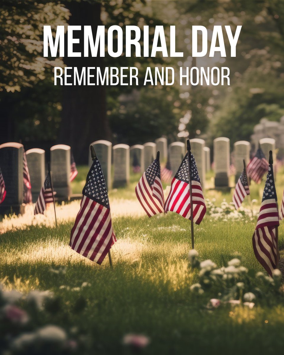 Healthy_MoCo's tweet photo. Today we remember and honor the brave who gave everything for our freedom. As a reminder, county offices are closed today in observance of Memorial Day. https://t.co/I1c7myx6Zn