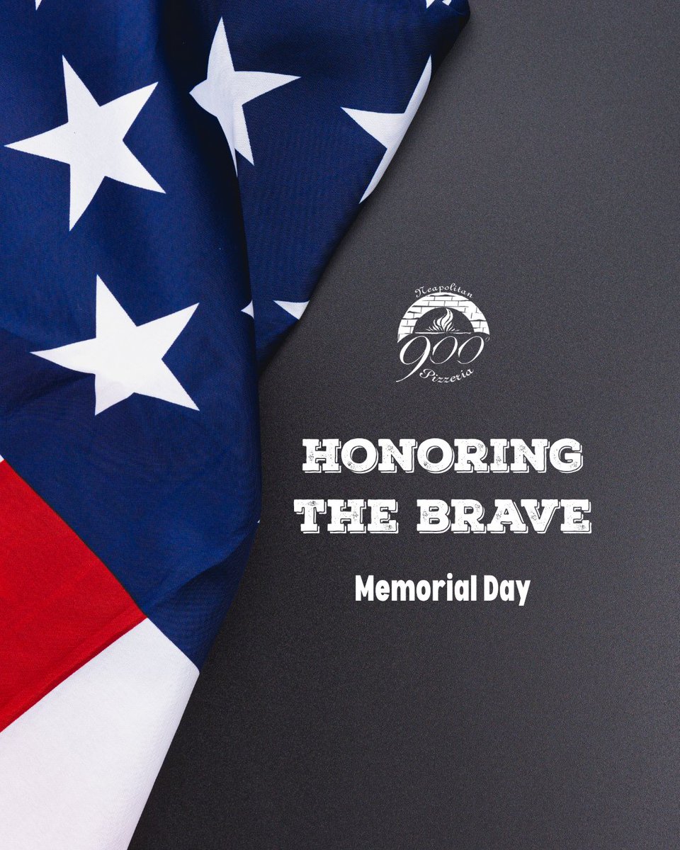 900Degrees's tweet photo. On this Memorial Day, we pause to remember those who laid down their lives for our freedom. Their courage inspires us to honor the freedom we enjoy every day. https://t.co/UIbQvTcAtT