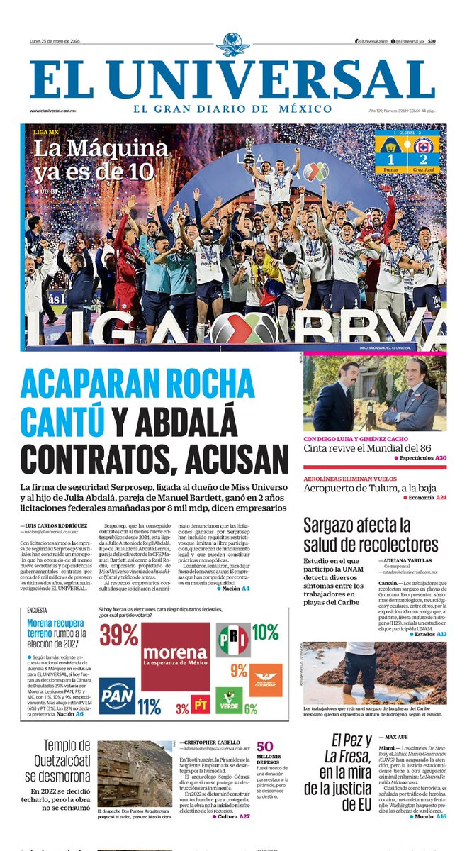 El Universal San Luis Potosí tweet media