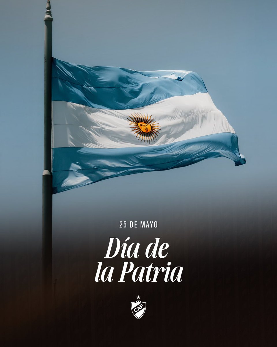 caplatense's tweet photo. ¡Feliz 25 de mayo!👏

Hoy celebramos juntos la historia, la libertad y los sueños que nos unen. En un día patrio 🇦🇷 y por supuesto bien marrón y blanco 🦑

#𝐎𝐫𝐠𝐮𝐥𝐥𝐨𝐌𝐚𝐫𝐫𝐨́𝐧🤎 https://t.co/4O0IpNa1Gg