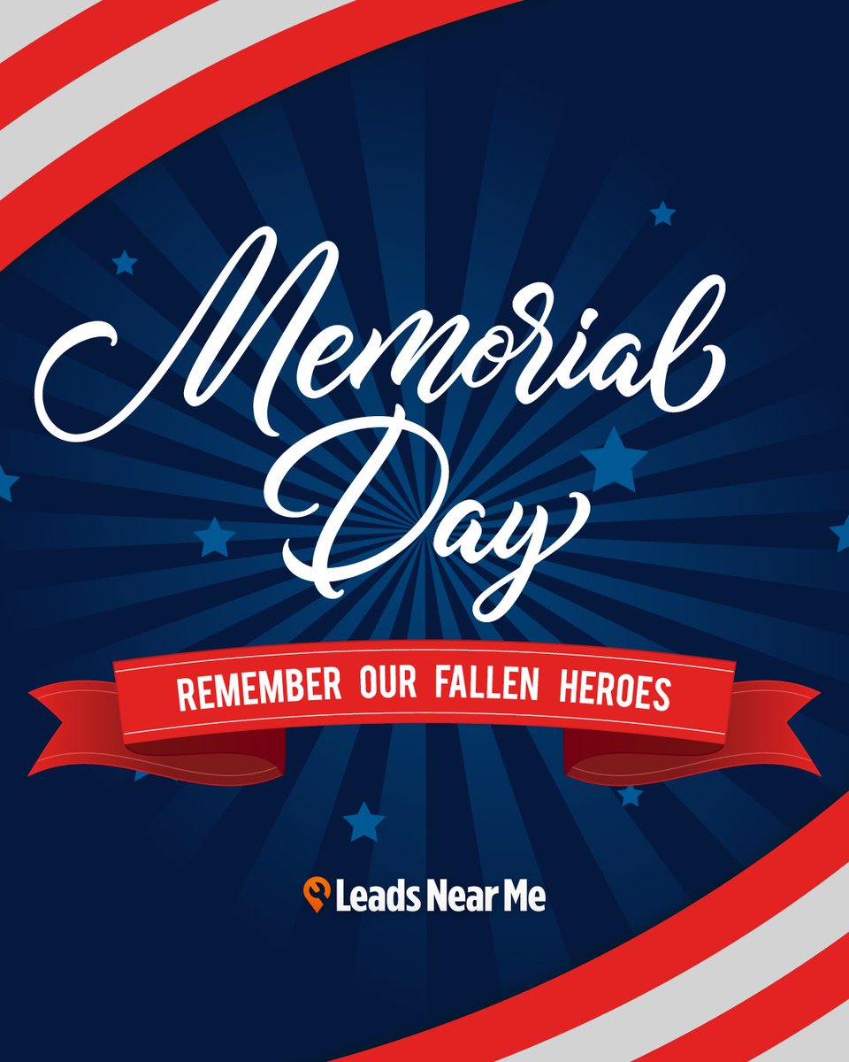 LeadsNearMe's tweet photo. This day belongs to those who never made it home. We remember them, we honor them, and we are humbled by the depth of their sacrifice. https://t.co/lCxZaknttq