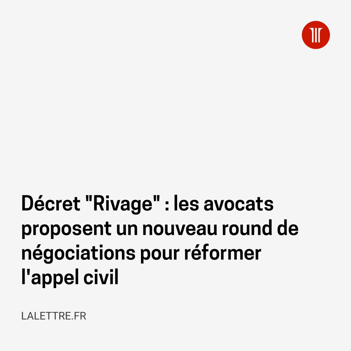 LA LETTRE tweet media