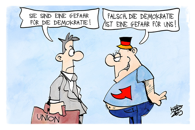 Earthfriend21's tweet photo. Moin in die Runde 👋😅❣️
#Cartoon
#Albig #SPD Öffnung zur #AfD ©Paolo Calleri
Die #Union stellt sich gegen die #AfD © Kostas Koufogiorgos
Der alte #Neuer Torwart © Kostas Koufogiorgos
Käpt’n #Kubicki rettet die #FDP © Kostas Koufogiorgos https://t.co/sGWhw74Th2