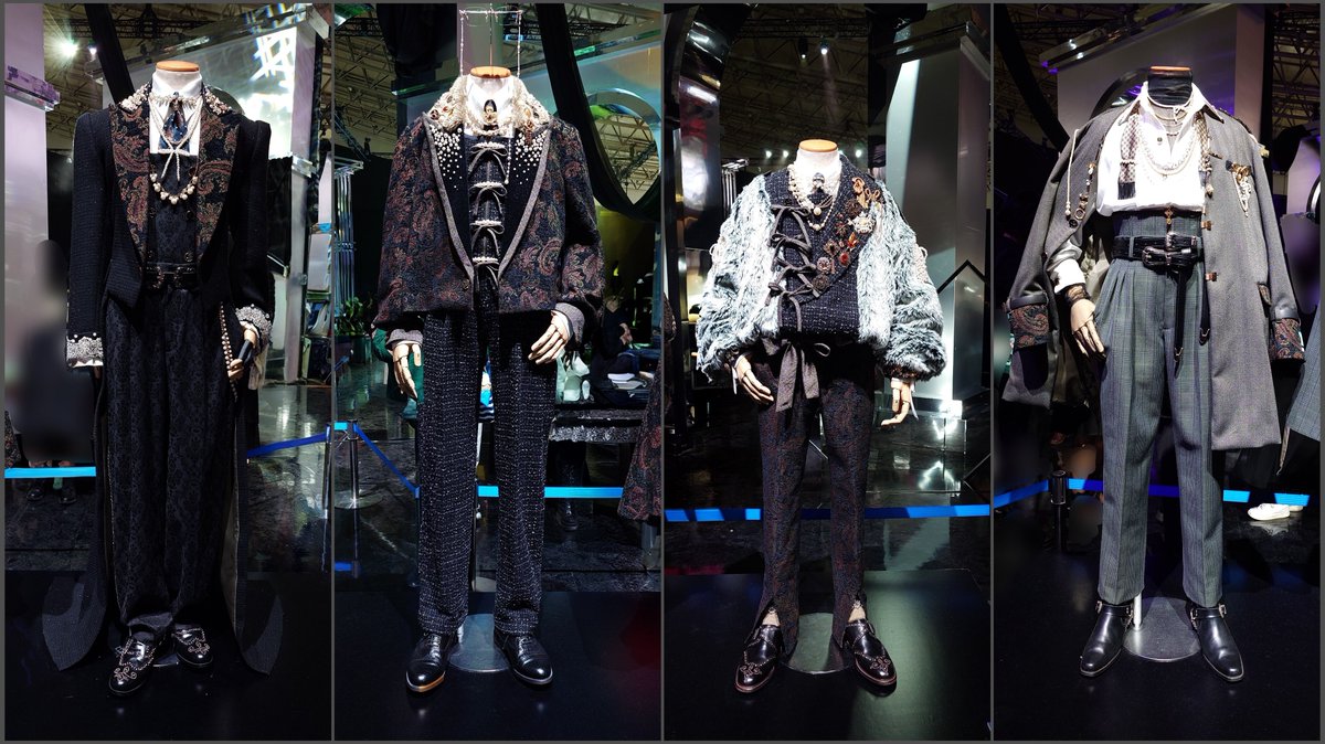 NiBOSHiG7's tweet photo. アイナナEXPO 2026 "DECENNIUM" キービジュアル衣裳展示 https://t.co/TRM3HuzGgE