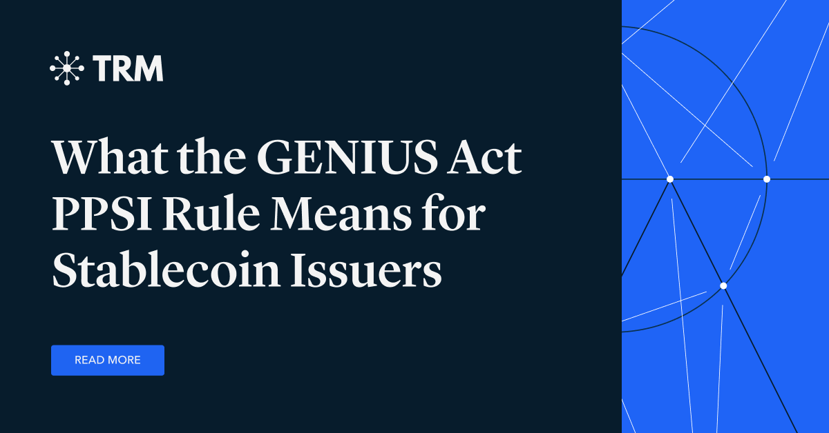 trmlabs's tweet photo. A joint FinCEN-OFAC proposed rule would bring #stablecoin issuers under the Bank Secrecy Act — full BSA AML programs, OFAC sanctions screening, and a requirement to freeze assets at designated addresses on-chain. Comment period closes June 9.

What qualifies as a PPSI, what the rule requires, and what compliance teams should do now ➡️ https://t.co/z1J8te5IE0