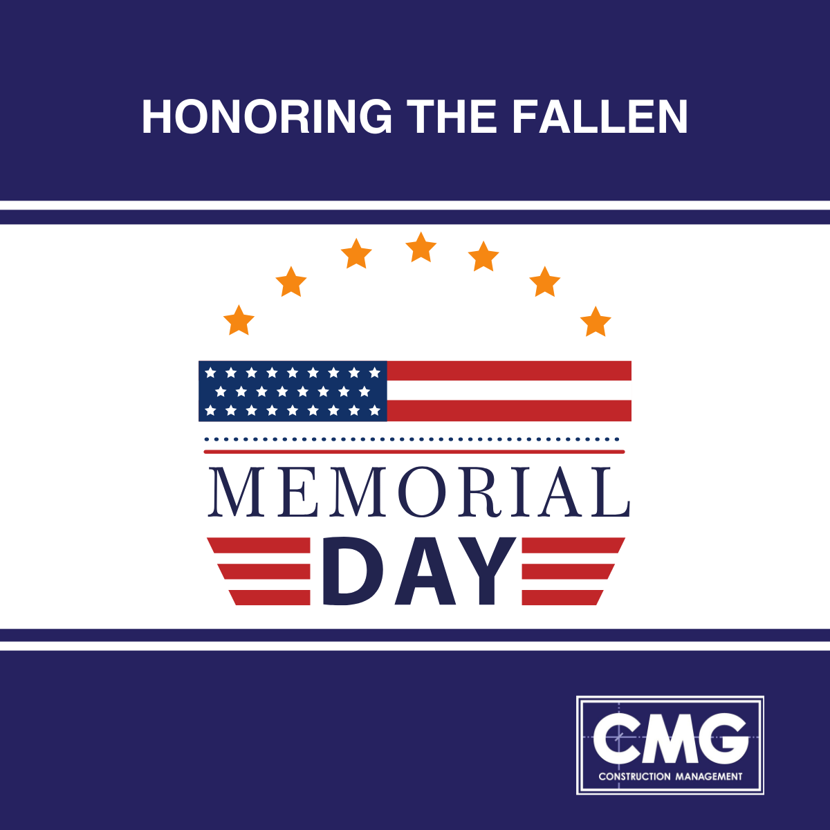 inc_cmg's tweet photo. This Memorial Day, CMG honors the brave men and women who gave their lives in service to our country. We remember their sacrifice, their courage, and the families who carry their legacy forward. Today and every day, we are grateful.

#MemorialDay #HonorTheFallen https://t.co/PbewzsjIbx