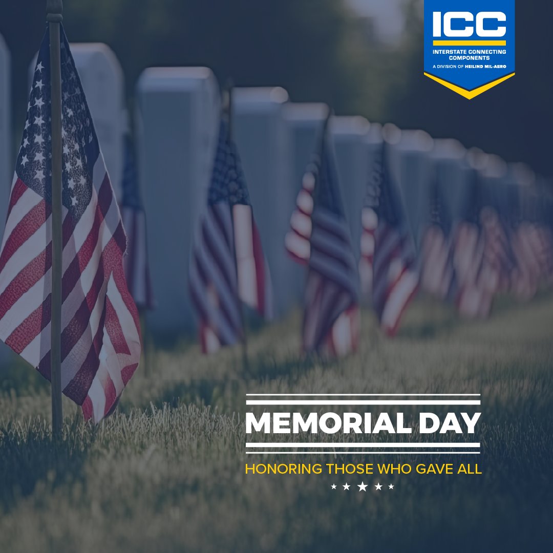 connecticc's tweet photo. Remembering the courage, sacrifice, and lasting legacy of those who gave their lives in service to our nation, today and always. 🇺🇸

#MemorialDay #HonorAndRemember #ICCConnects https://t.co/ICWHBkTzFY