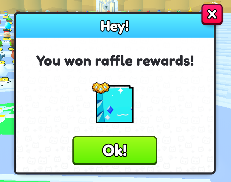 Nyxoydev's tweet photo. 🍀OMG!! It’s my first time ever winning the Millionaire Raffle!! 🤯💎
I still can’t believe I actually got this huge luxe axolotl😭✨
Definitely one of my luckiest raffle rewards ever 💙
THX BIG GAMES!!
#PS99 #ROBLOX https://t.co/7Ff3xadofe