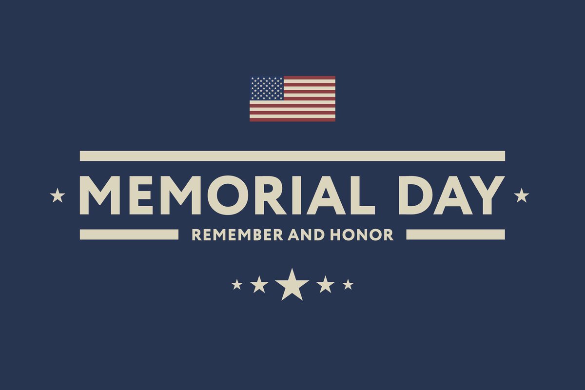 WhartonNJ's tweet photo. Borough Hall is closed today in observance of Memorial Day. Thank you to those who made the ultimate sacrifice. https://t.co/iOz5bnB43D