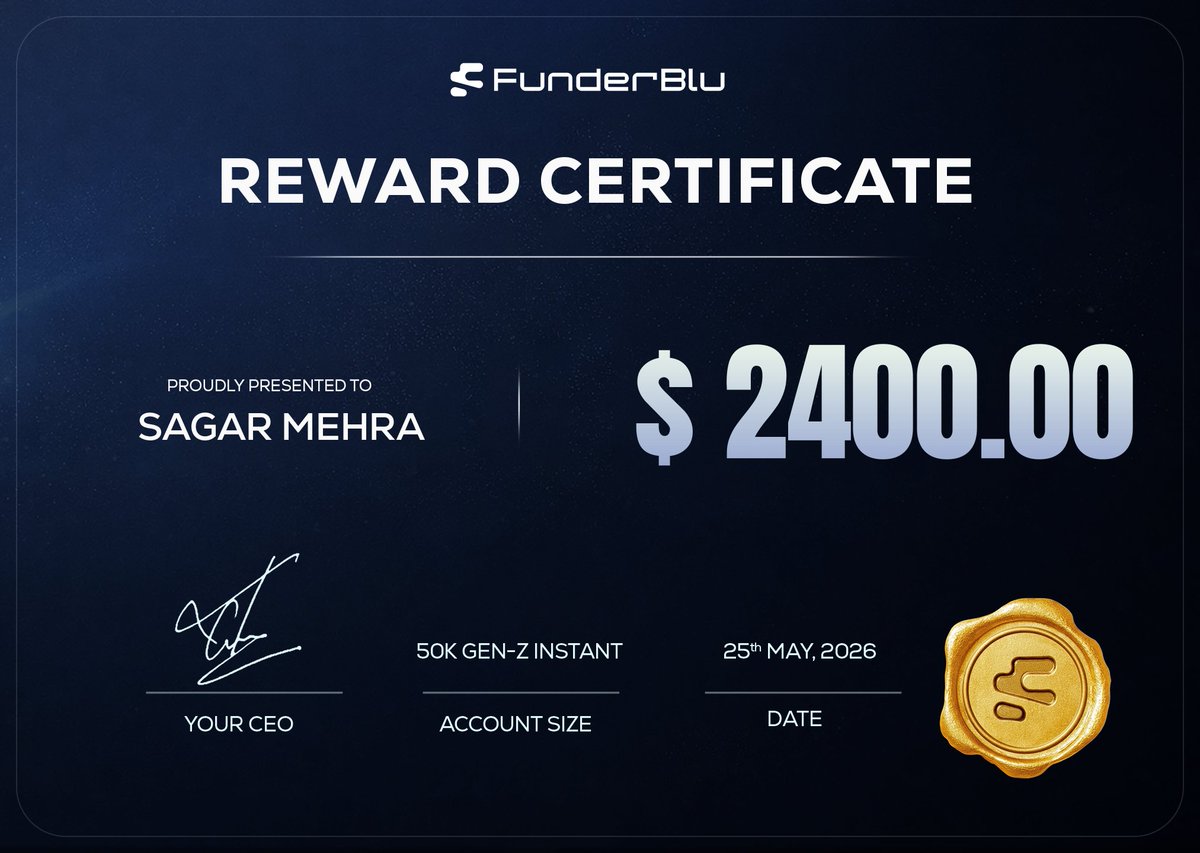 funderblu's tweet photo. Another group just proved it's possible.
They went all in and walked away with rewards.
This is what winning with funderblu looks like. 🏆

#FundedTrader #PropTrading #ForexTrader #FinancialFreedom #TradingLife https://t.co/vxbViD7a6Y