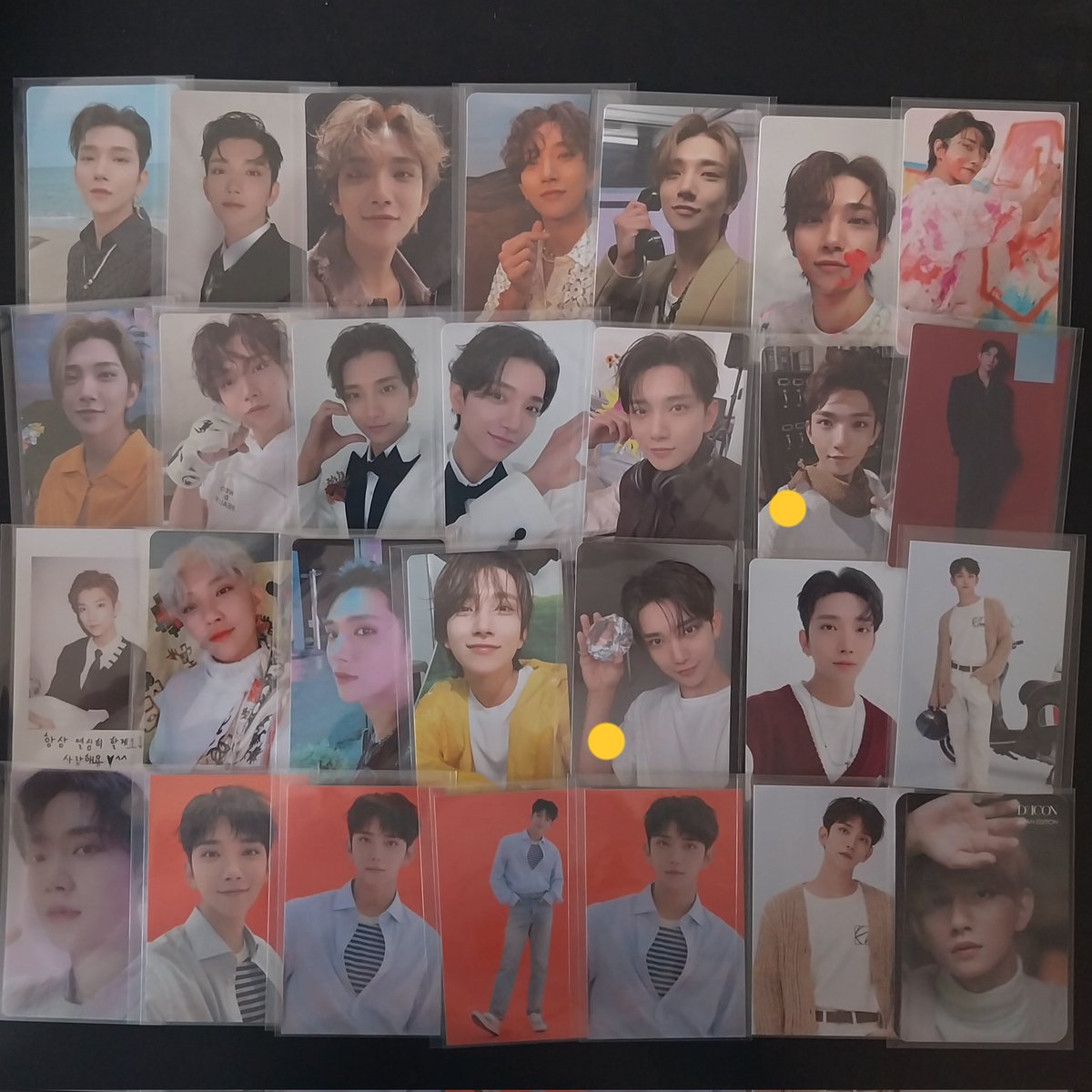 marchsvt's tweet photo. wts lfb svt ph | quitting sale

SEVENTEEN OFFICIAL PCS
— all ₱60ea except w/ price on pic
— minimum ₱250 per order

make your own set
💛 must get as ₱500 set
💙 must get as ₱1k set

see thread for more pcs

t. seventeen scoups jeonghan joshua jun hoshi wonwoo vernon seungkwan https://t.co/LlD8QIYs3e