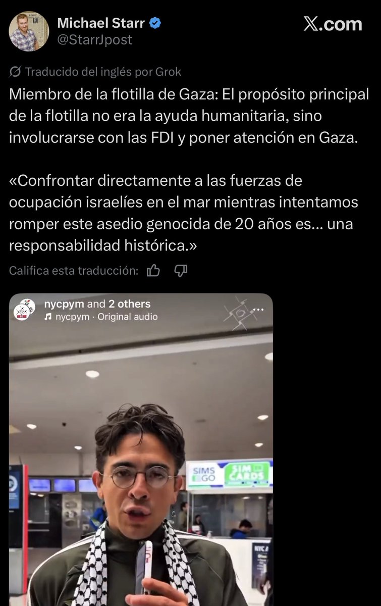 Israel en Español tweet media