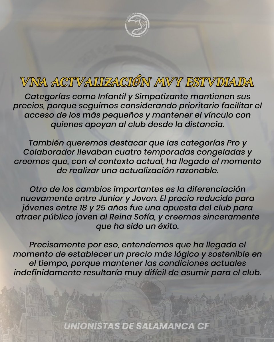 Unionistas de Salamanca CF tweet media