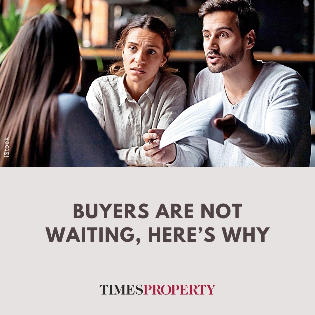 TimesPropertyIN's tweet photo. Rising prices, flexible financing, and better project choices are nudging them to move sooner rather than later

https://t.co/le1ZEeBgou https://t.co/U0RZ94HzMf
