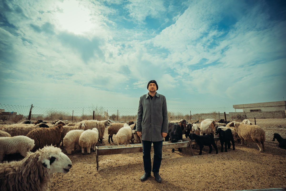 ICRC_IQ's tweet photo. Eid Mubarak✨

Basheer, from Tal Afar, lost everything due to armed conflict but never gave up hope. After years of displacement, he returned to his home just over a year ago. With an @ICRC grant, he started a project with 6 sheep, which eventually grew to more than 50. https://t.co/iEes5MHjUA