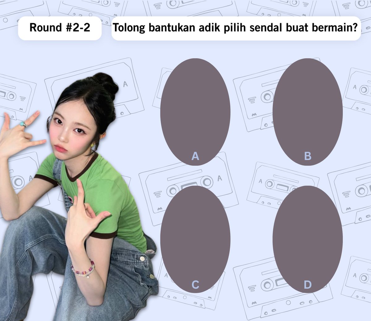 windnrest's tweet photo. Habis ini 1 ROUND LAGI sebelum adik akhiri gamenyah. R#2-2 ayok bantu pilihkan adik sendal buat main. Sampai jam 20:20 aja 😭 https://t.co/EfhA3m6tD0