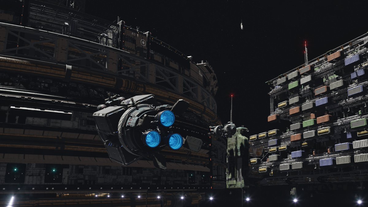 VerseProjectSG's tweet photo. Today we wanted to share a speech we overheard at Host Station between an old man and his little grandson. He was being a bit overdramatic for our taste. But still, he held pretty close to the facts.
"Back then this station was just a fuel depot, youngster. A cluster of tanks and docking rings between Earth and the Moon. Almost nobody lived here.
Then the sky closed.
A satellite collision caused another one, and that started a cascade nobody could stop. Over months, Earth wrapped itself in a shell of shrapnel. A tiny scrap would go through a pressure hull like paper. And there were billions of them. Billions.
People named it after the man who had predicted it decades earlier: the Kessler Belt. Old fella's warning had been ignored, because cleaning up costs money. And every nation and company wanted someone else to pay first. They squabbled until it was too late.
Every attempt to clear it made things worse. You cannot punch a hole through orbital debris without creating more orbital debris. And above seven hundred kilometres, nothing comes down on its own. Not for centuries. That damned Belt will outlive me, you, and probably your grandchildren too.
So, just like that, the Moon was alone.
Oh, we still talked to Earth. Radio went through the Belt fine enough. We saw the news, called our families, watched the funerals we couldn't attend. What we couldn't do was get there. No resupply. No machine parts, medicine, soil. No replacement crew. 
Shackleton-3 was a mining outpost built to send helium-3 up the line. Feeding itself wasn't in the design. But for eleven years, everything Shackleton-3 needed had to come from Shackleton-3.
We rationed water by the gram. We turned half the habitation modules into greenhouses. Soy. Potatoes. Algae. Three things on a plate, then the same three things tomorrow, then the same three things... for a decade. We cannibalised broken landers for parts we couldn't manufacture, and when the parts ran out, we manufactured the manufacturing.
Truth is, half the time we had no idea what we were doing. So we improvised. Hoped for the best. Yet, people died who didn't have to. A lot of people. Your Great-grandmother Graça.
But we were still there when the first unmanned ships began threading the Belt. At first, most shipments couldn't make it. Still, some did.
I was fourteen when the first cargo run made it through. They gave me an apple. I cried. Sweetest thing I'd ever had.
On the way up and on the way down, every ship passed the same old place: the fuel depot at Lagrange 1. It was waiting, sitting there, tanks locked.
And when we finally felt mad enough to expand again, Host slowly started turning into what you see now."

#VerseProject #SpaceSim #Worldbuilding #IndieGame #Gamedev