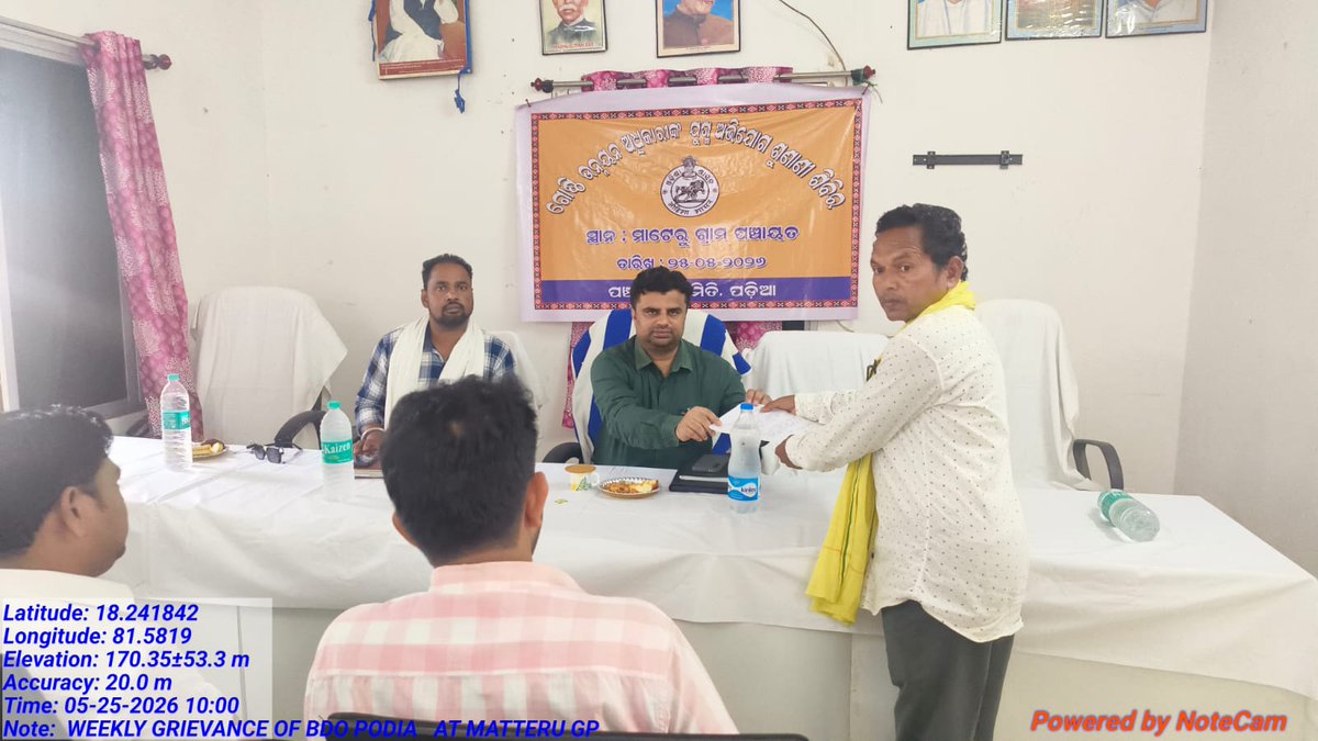Collector & DM, Malkangiri tweet media