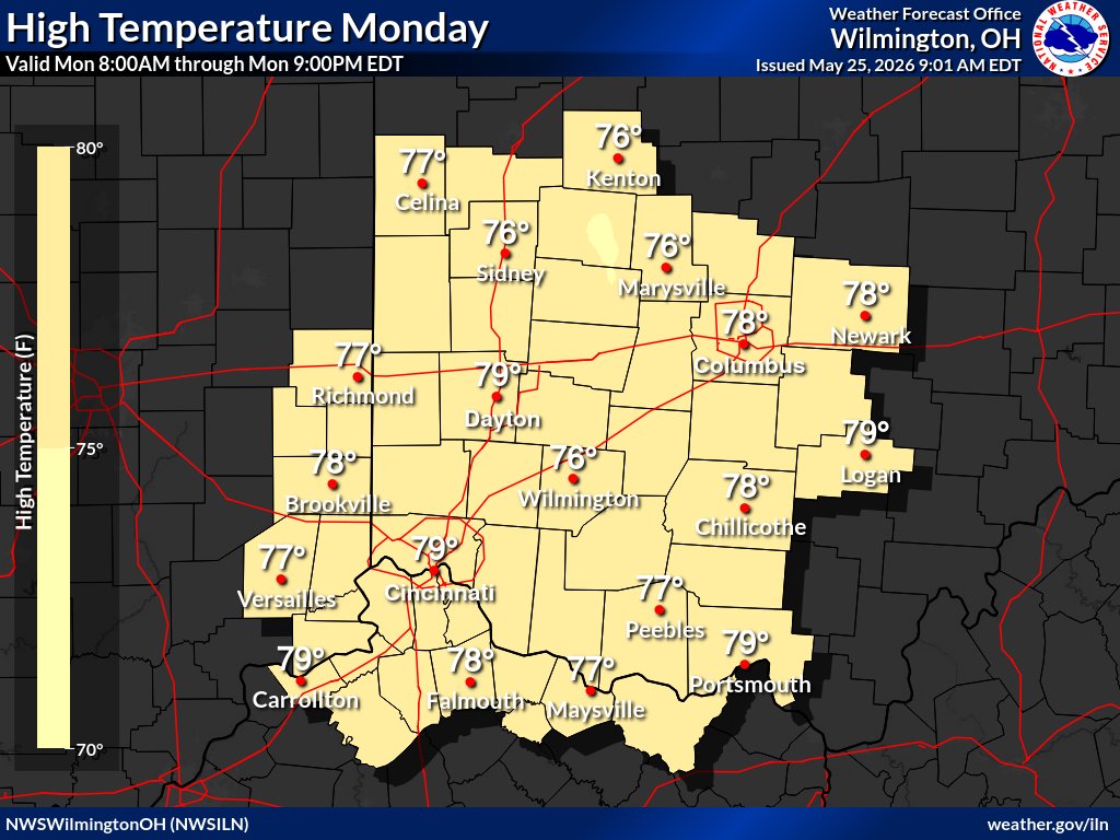 NWS Wilmington OH tweet media
