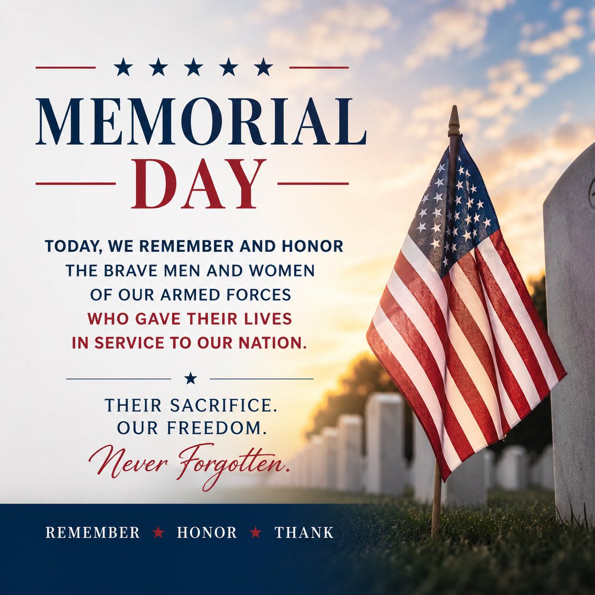 OPPoliceDept's tweet photo. From all of us at the Orange Park Police Department, we extend our deepest gratitude to our fallen heroes and their families. May we always honor their legacy. 🇺🇸 https://t.co/8prM2pkVcd