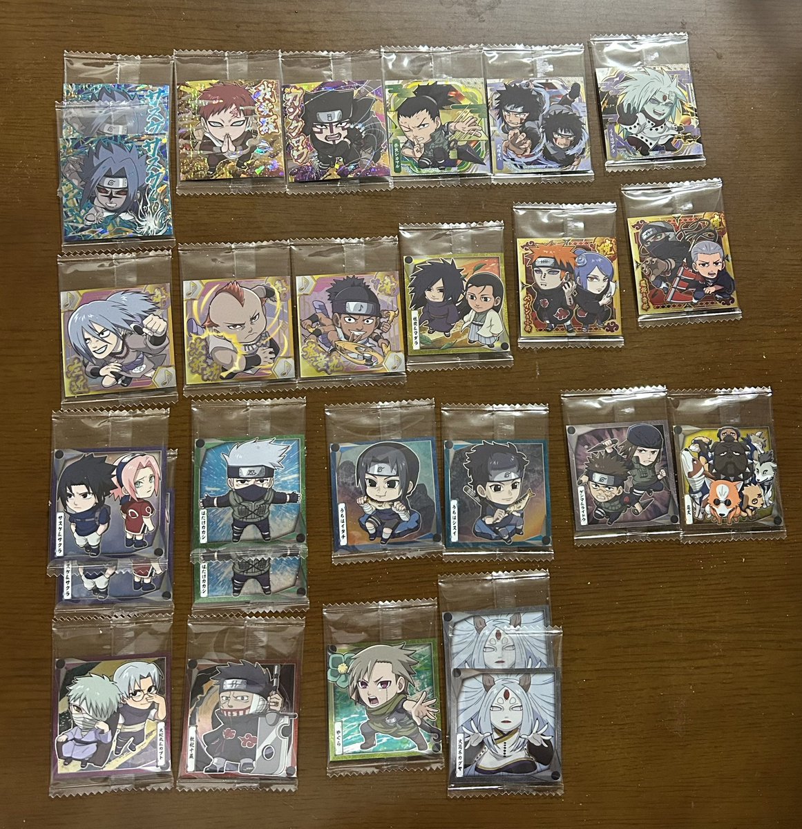 iroiroaaaka's tweet photo. NARUTO ウエハース　交換

【譲】画像のもの

【求】今弾　テマリ

コンプ目的のため1枚のみ求めてます。
ミニレターでの郵送になります📮
ピンポイントで難しいとは思いますが、条件の合う合う方よろしくお願いします🙇🏻‍♀️´ https://t.co/Ox0fIFMTLN