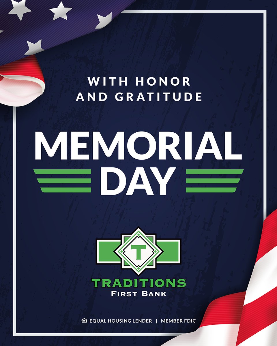 traditionstn's tweet photo. This Memorial Day, we remember and honor those who gave their lives in service to our country.

We are grateful for their sacrifice. https://t.co/XD7YURX21P