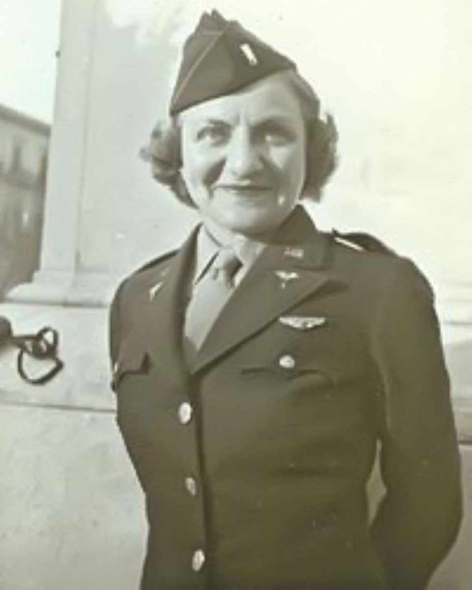 ANANursingWorld's tweet photo. This #MemorialDay, we honor WWII flight nurse 1st Lt. Aleda E. Lutz, whose plane crashed in France. Her courage redefined care under fire. 

How has a nurse impacted your life? Share your https://t.co/1YKDImyiGT. #ThePowerOfNurses

Photo credit: Emily L. Von Vasold https://t.co/cguLtysVPP