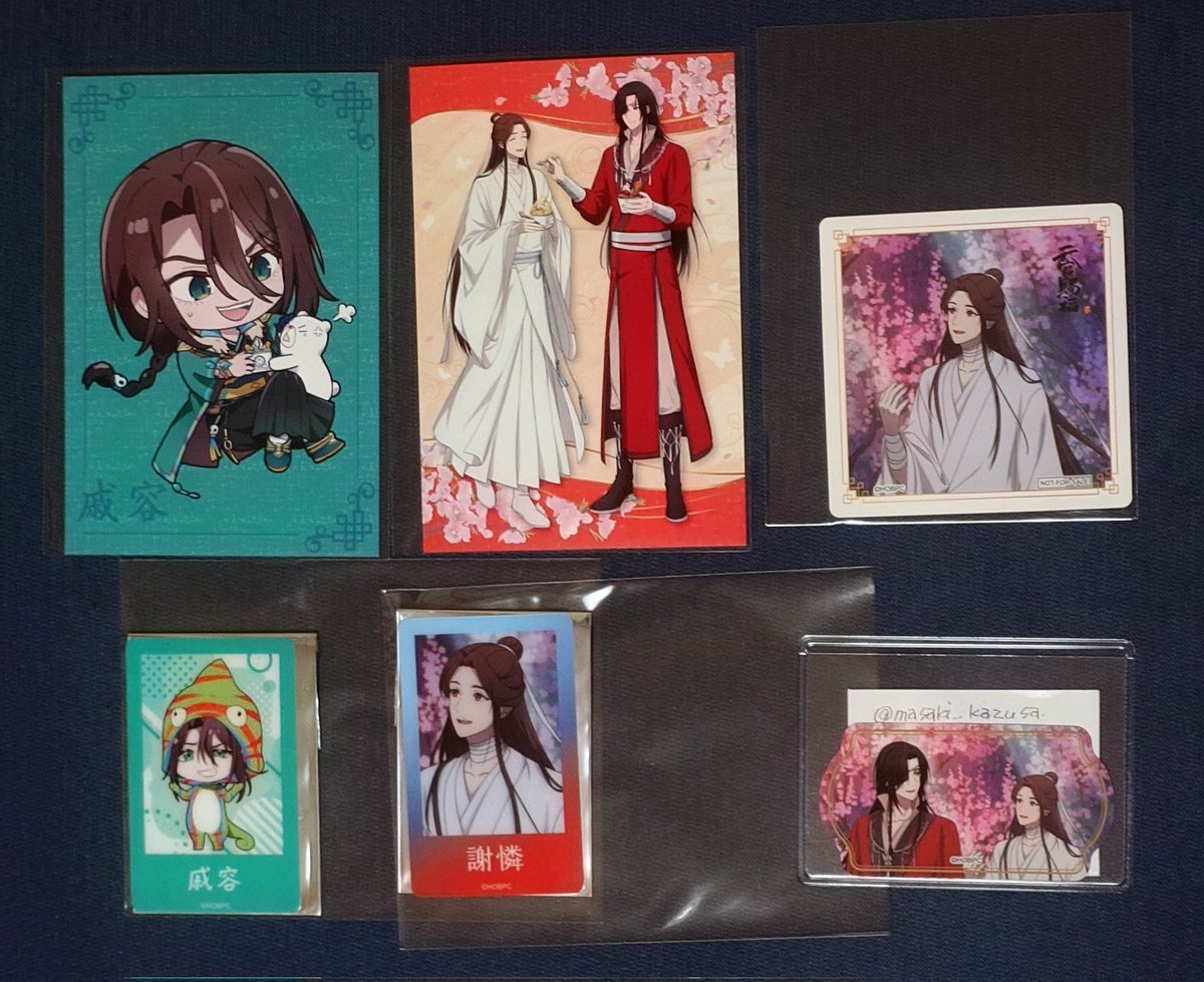 masaki_kazusa's tweet photo. 【交換】天官賜福 
まねきねこ ロールアイス
特典(ポスカ、コースター)、クリアカード
譲)画像1枚目
求)画像2枚目、3枚目、4枚目 ◎印

都内平日夜手渡し、郵送応相談
よろしくお願いいたします https://t.co/FDCVgTZ41c