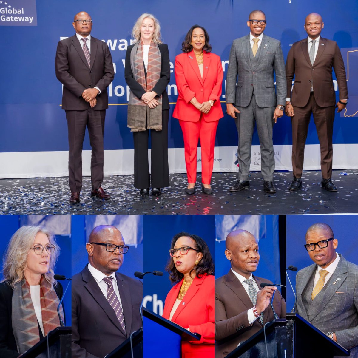 PetraPereyra's tweet photo. Kick started the week with a launch of #GlobalGateway Green Value Chain for Job Creation program.

The EU is investing 125 million pula to boost employment, export led growth and SMEs in ecotourism and horticulture sectors.

Thanking Ministers, ITC and partners for joining🇧🇼🇪🇺🇺🇳 https://t.co/f1POSJxIfA