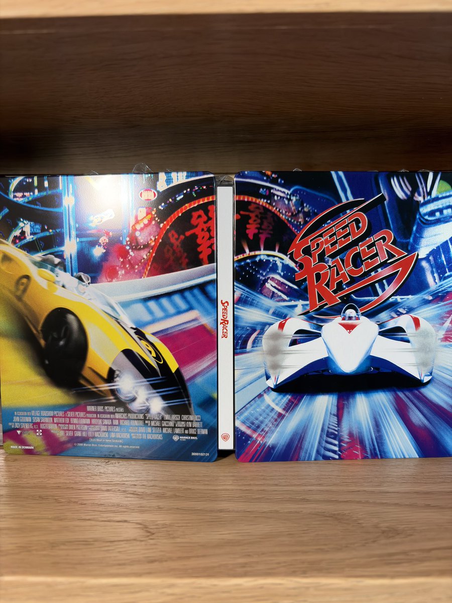 RetroRuka's tweet photo. 🏁 SPEED RACER Edición Coleccionista 4k UHD de @ArviAtuservicio 

📀  Espectacular edición limitada en formato físico de la película SPEED RACER dirigida por las hermanas Wachowski (Matrix).

🪧 PUBLI | Edición Regalada por la Distribuidora. https://t.co/10YBJGfsBz
