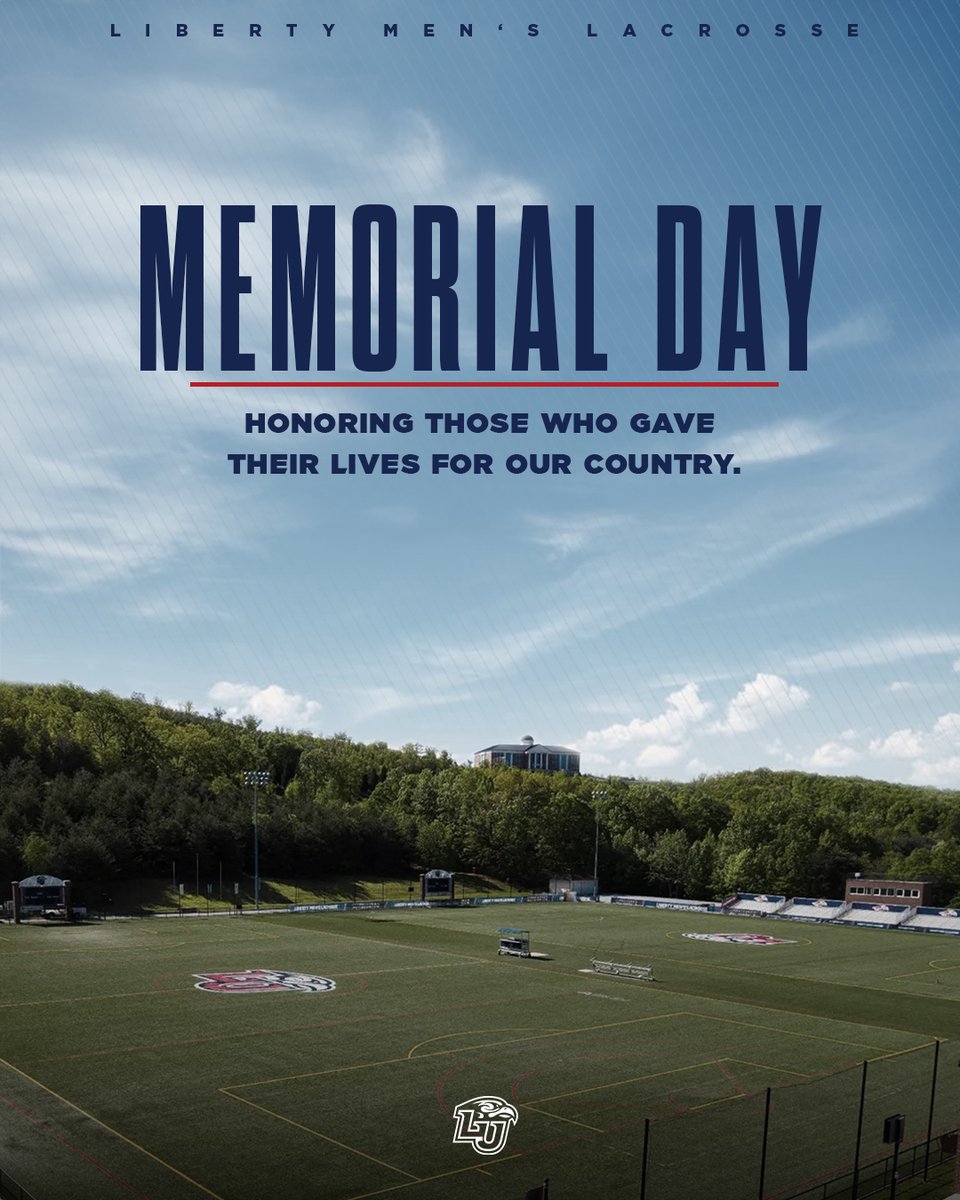 LibertyLax's tweet photo. Remembering those who made the ultimate sacrifice. https://t.co/Cwm0v9fCqD