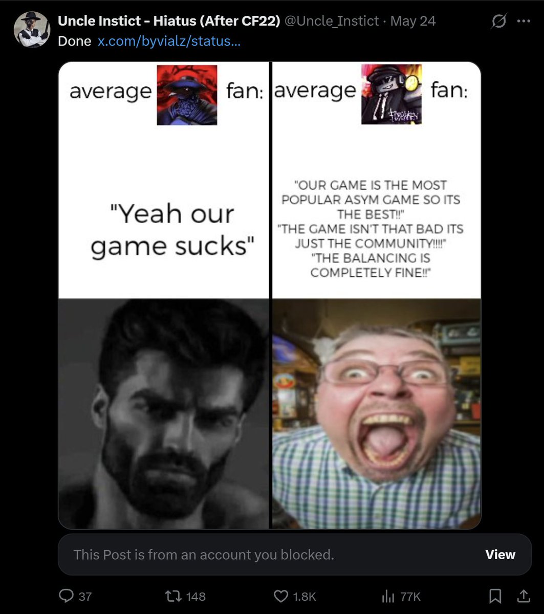 Uncle Instict - Hiatus (After CF22) tweet media