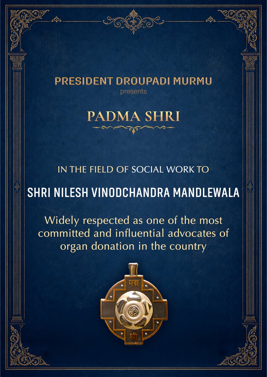 President of India tweet media