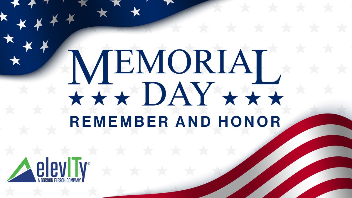 elevity_it's tweet photo. Today we take time to honor and remember those who gave their lives in service to our country. From all of us at Elevity, thank you for your sacrifice. 🇺🇸
#MemorialDay #NeverForget #ThankYou https://t.co/gy9zIFUQnG