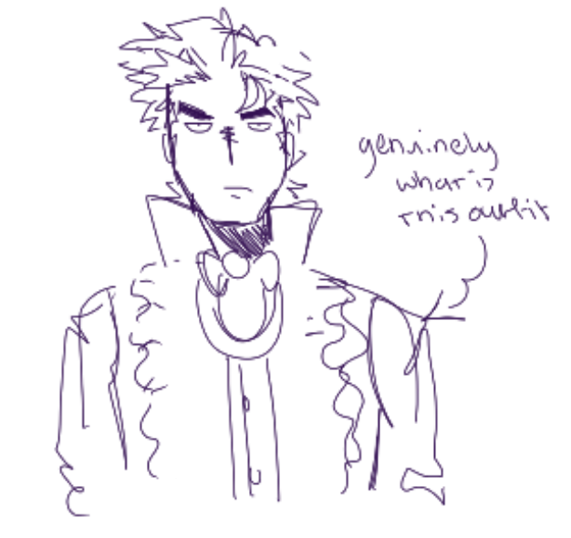leafylilac_'s tweet photo. saw this guy and said Ew ew ew ew ew ew ugly and then felt so bad i cried and drew him https://t.co/Vl6vxnKKOV